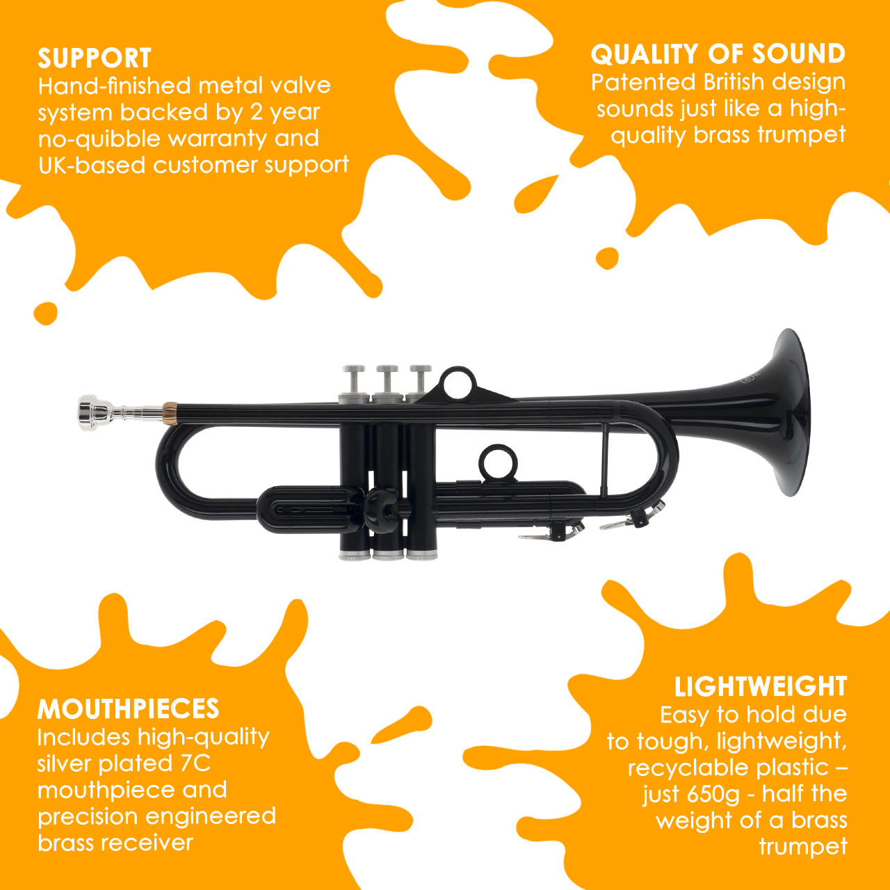 pTrumpet hyTech | Student Trumpet | pBone Music